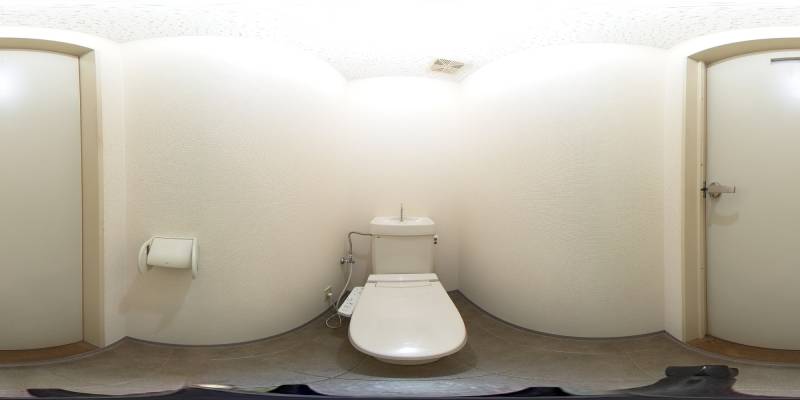 パノラマ画像トイレ