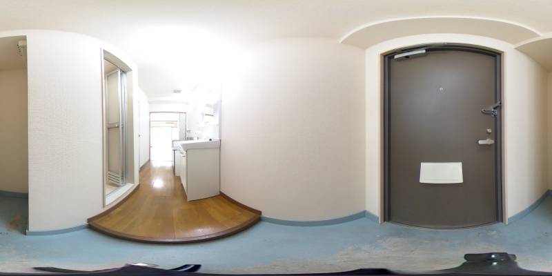 パノラマ画像玄関