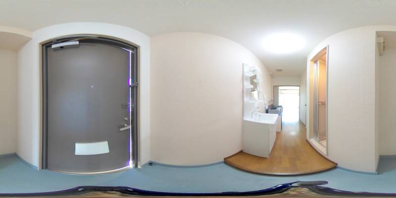 パノラマ画像玄関