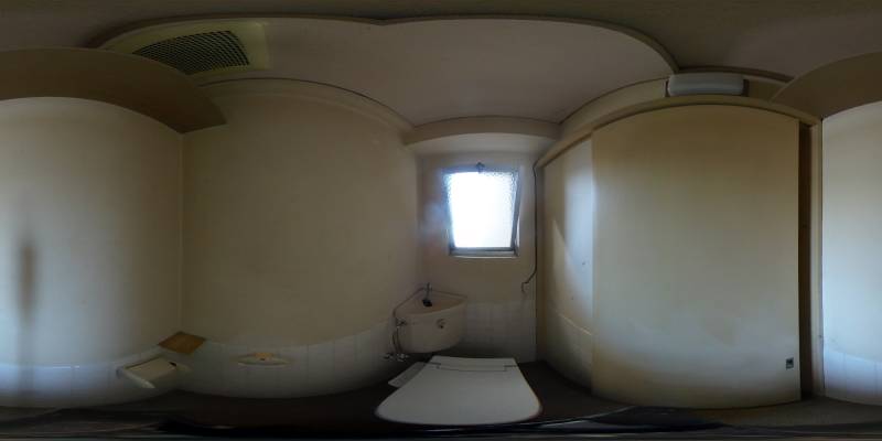 パノラマ画像トイレ