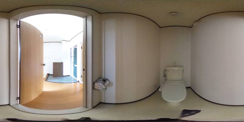 パノラマ画像トイレ