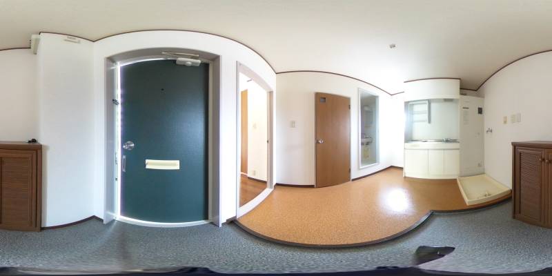 パノラマ画像玄関