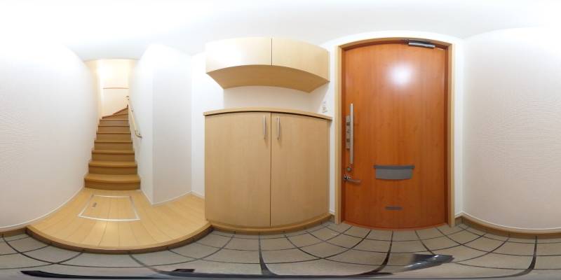 パノラマ画像玄関