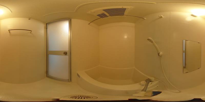 パノラマ画像バスルーム