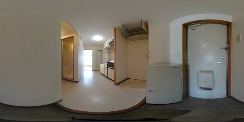 パノラマ画像玄関