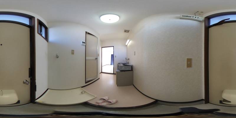 パノラマ画像玄関