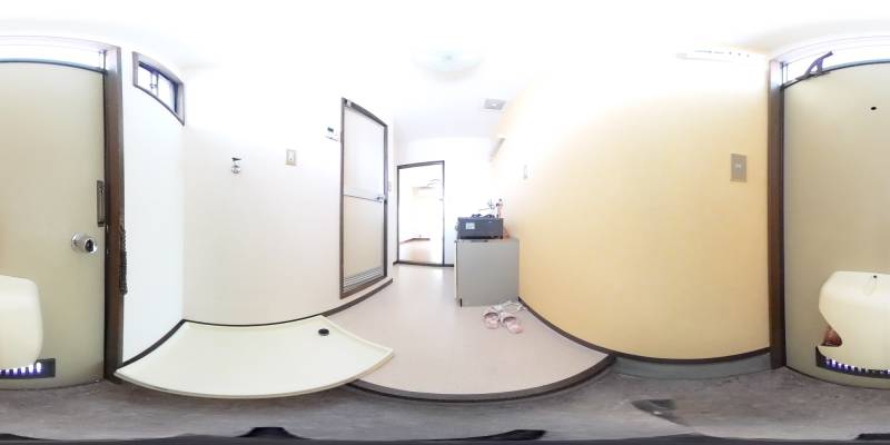 パノラマ画像玄関