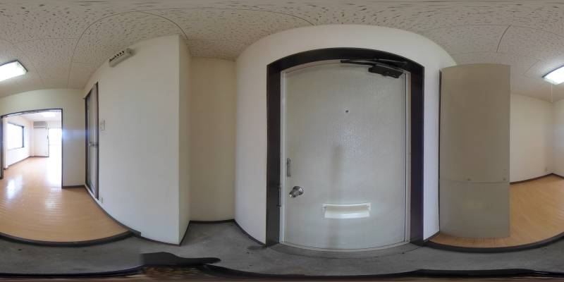 パノラマ画像玄関