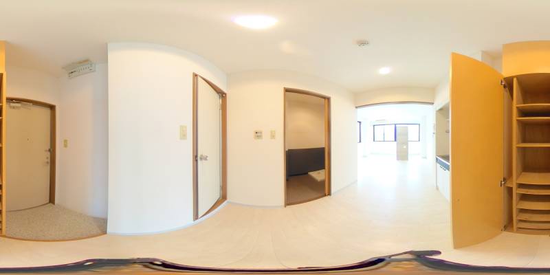 パノラマ画像玄関