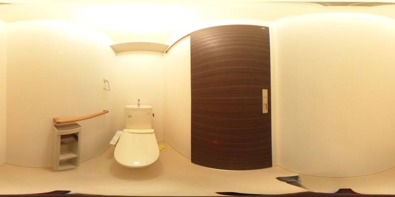 パノラマ画像トイレ