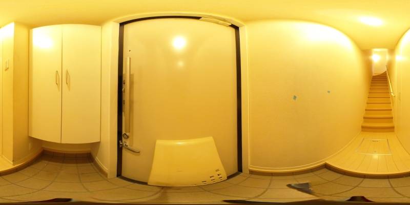 パノラマ画像玄関