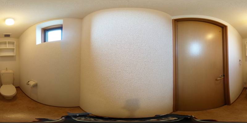 パノラマ画像トイレ