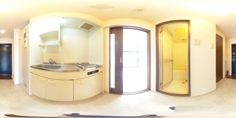 パノラマ画像キッチン