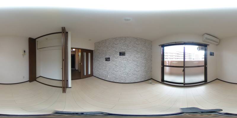 パノラマ画像洋室