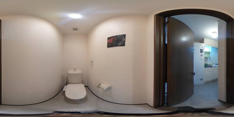 パノラマ画像トイレ