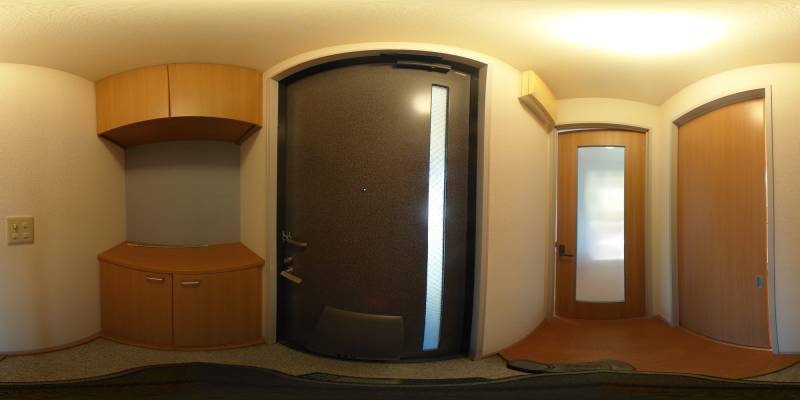 パノラマ画像玄関