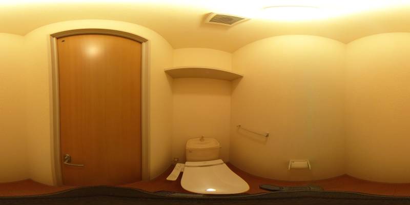 パノラマ画像トイレ