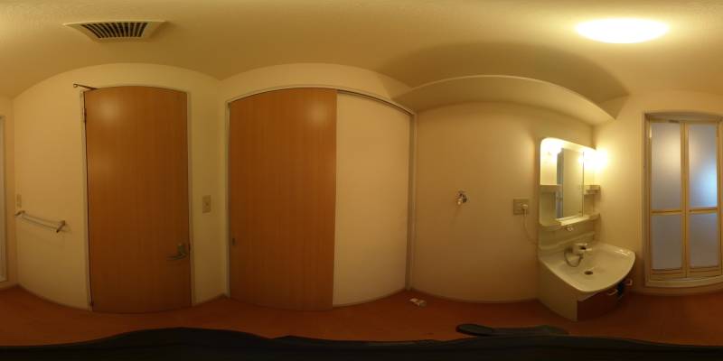 パノラマ画像洗面所