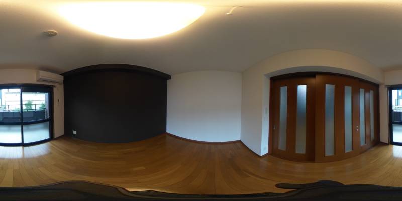 パノラマ画像洋室