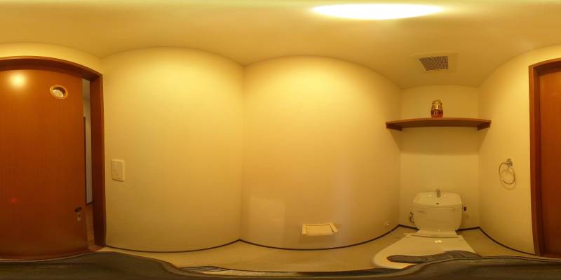 パノラマ画像トイレ