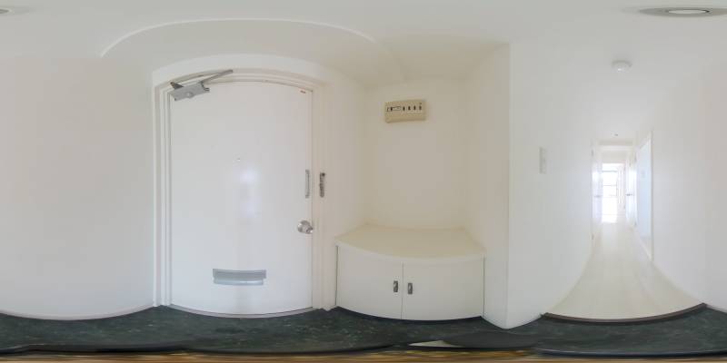 パノラマ画像玄関