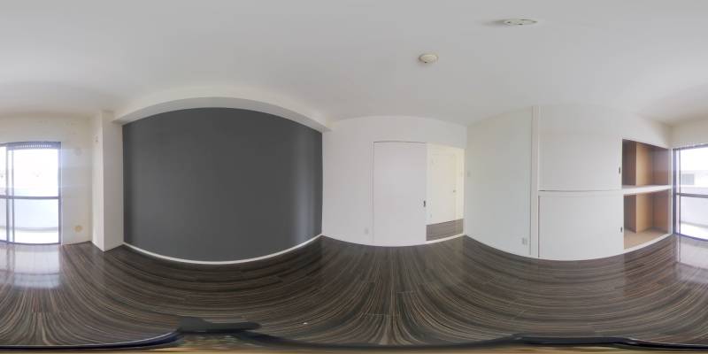 パノラマ画像洋室