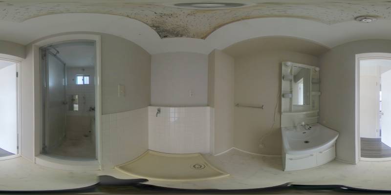 パノラマ画像洗面所