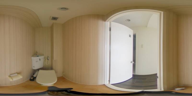 パノラマ画像トイレ