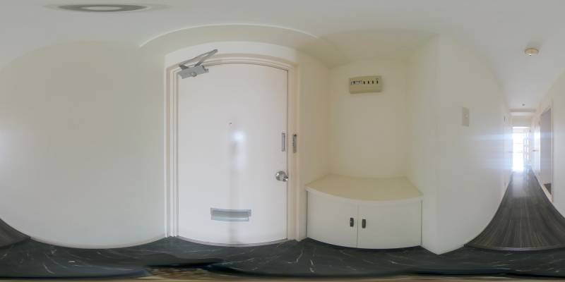 パノラマ画像玄関