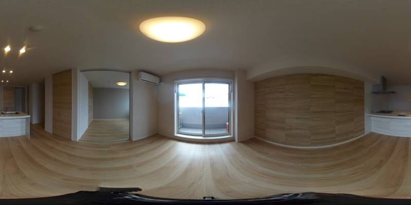 パノラマ画像リビング