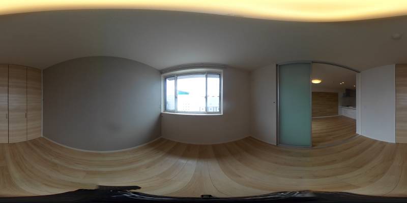 パノラマ画像洋室