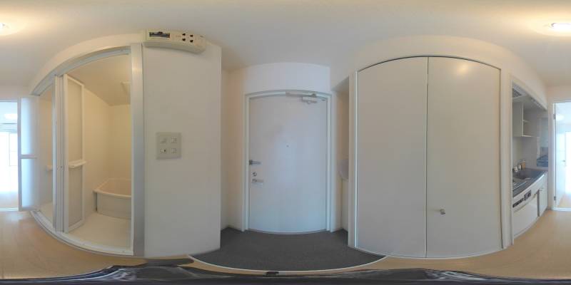 パノラマ画像玄関