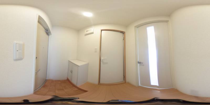 パノラマ画像玄関