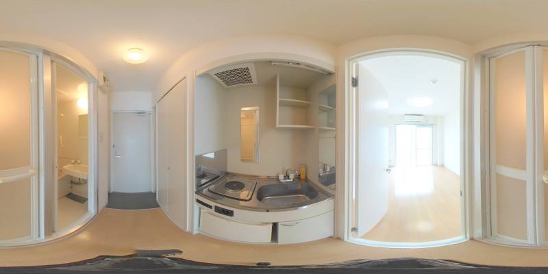 パノラマ画像キッチン