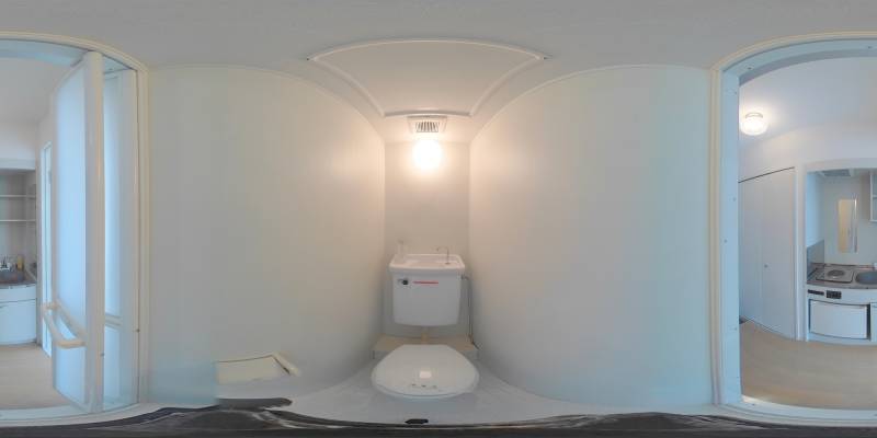 パノラマ画像トイレ