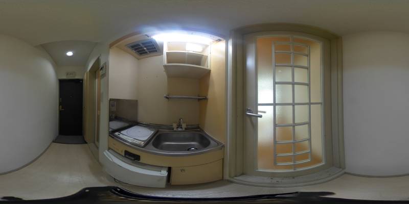 パノラマ画像キッチン