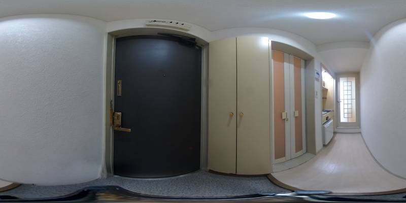 パノラマ画像玄関