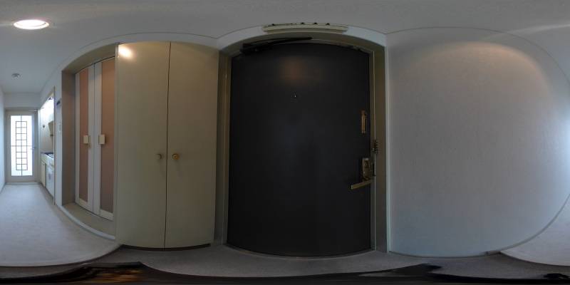 パノラマ画像玄関