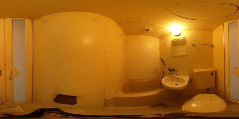 パノラマ画像洗面所