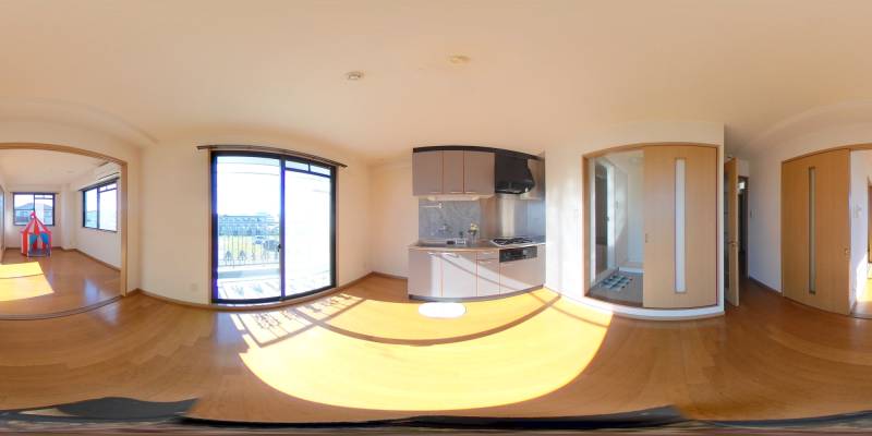 パノラマ画像ダイニング