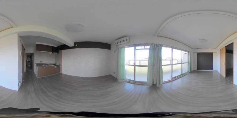 パノラマ画像リビング