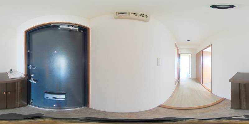 パノラマ画像玄関