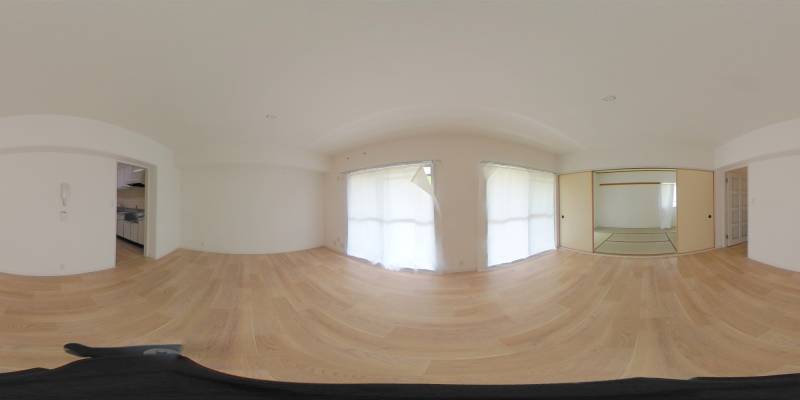 パノラマ画像リビング