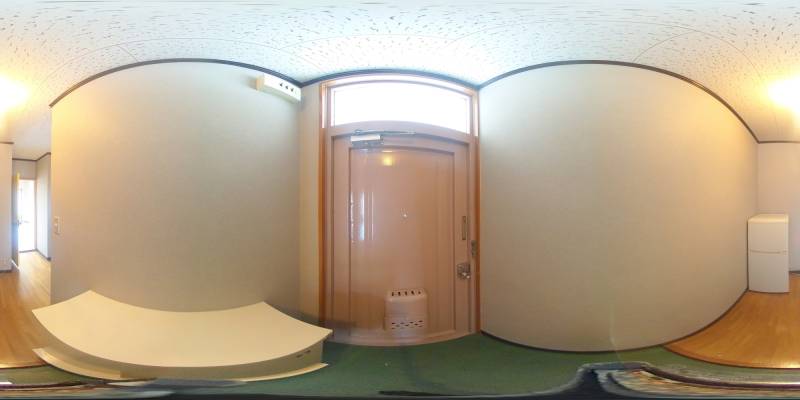 パノラマ画像玄関