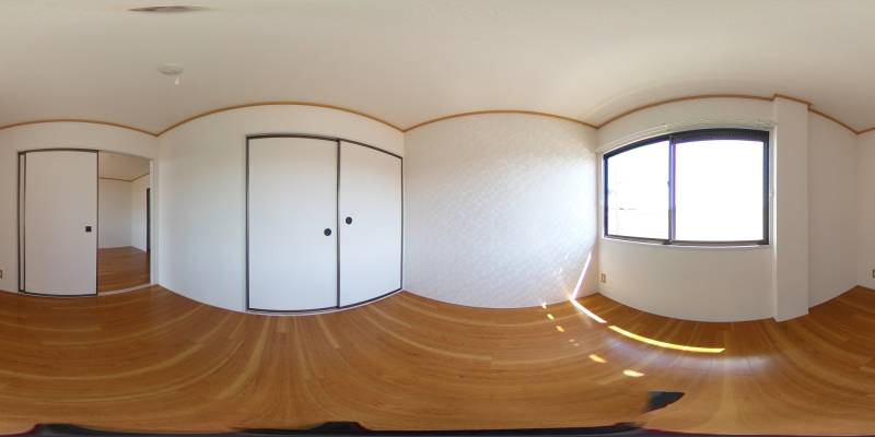 パノラマ画像洋室