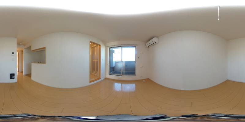 パノラマ画像リビング