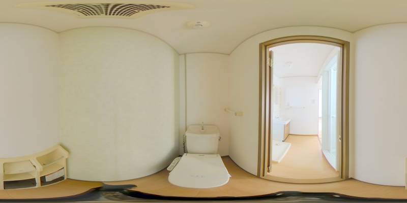 パノラマ画像トイレ