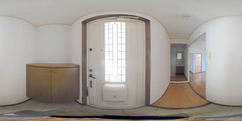 パノラマ画像玄関