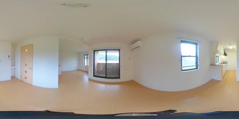 パノラマ画像リビング