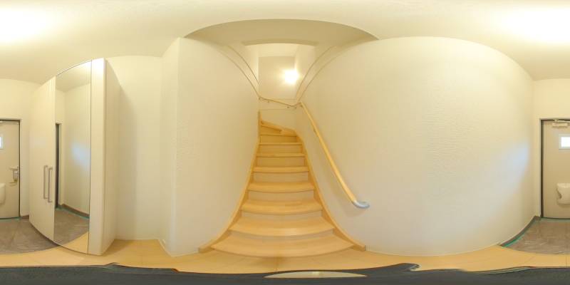 パノラマ画像玄関